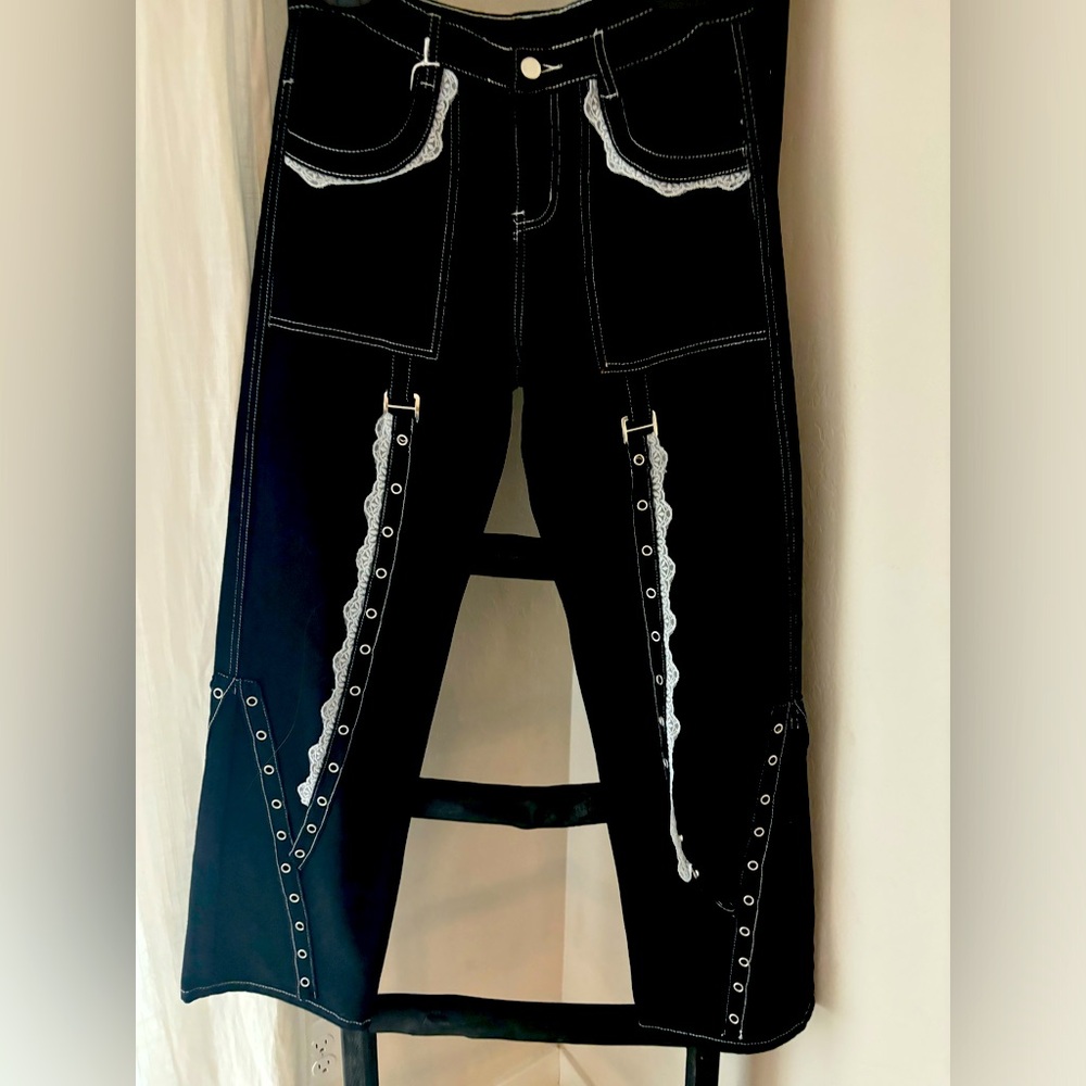 Frost bite black pants